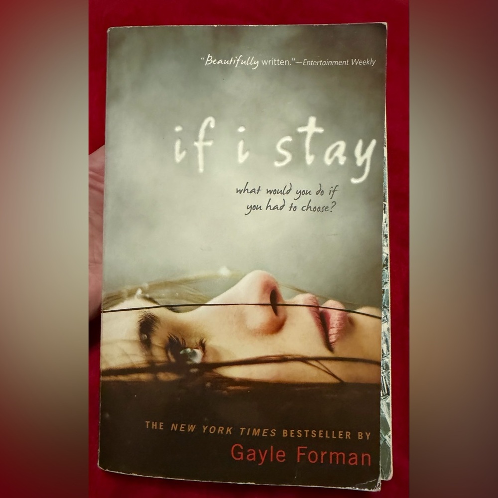 If I Stay Paperback Book It Has Some Wear On The Outside NO Rips Writing Tears